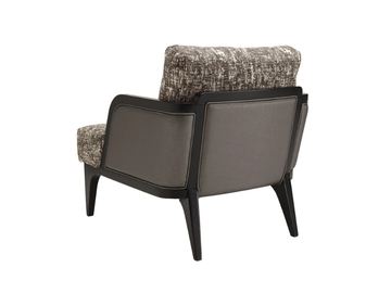 DILAN - Fabric armchair by A.R. Arredamenti - view 3